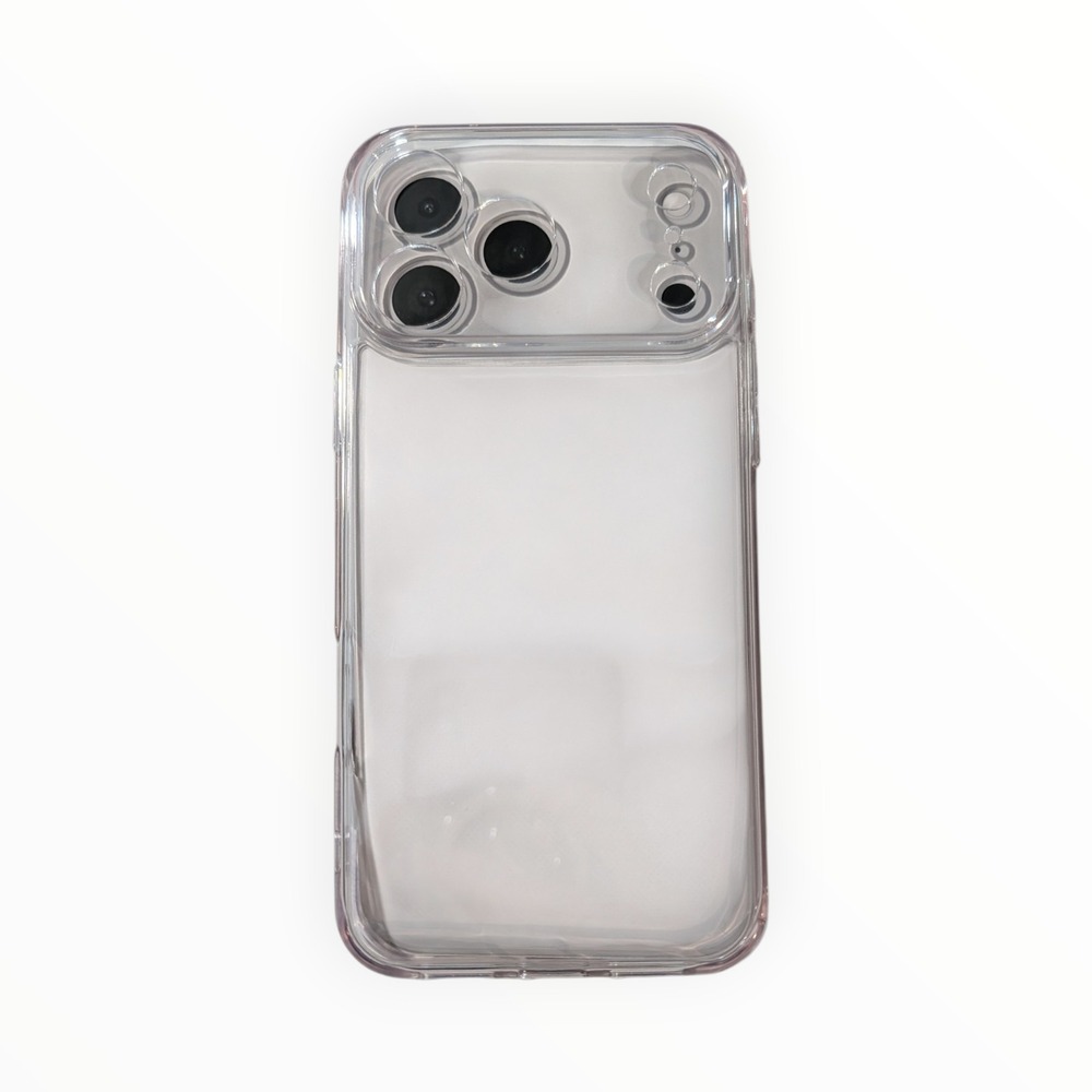 J3-Poly Unbranded Phone Case For Apple iPhone 17‎ Pro Max Clear ⬇️
